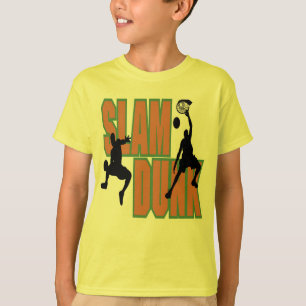Kinder Basketball Slam Dunk T-shirt