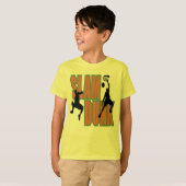 Kinder Basketball Slam Dunk T-shirt (Voorkant volledig)