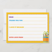 Kinder bedankkaart (Voorkant)