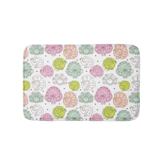 kinder behang  badmat (Voorkant)