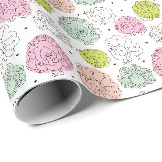 kinder behang cadeaupapier (Rol Hoek)