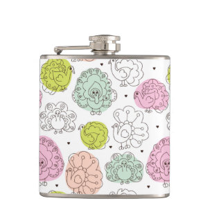 kinder behang  heupfles