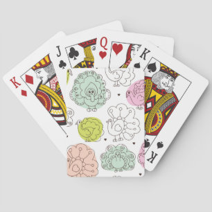 kinder behang  pokerkaarten