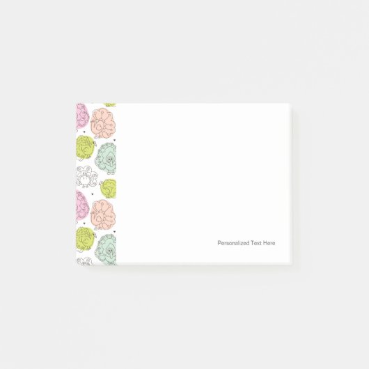 kinder behang post-it® notes (Voorkant)