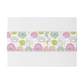 kinder behang  uitnodigingen wikkel (Achterkant Voorbeeld)