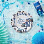 Kinder beleid aanpassen papieren bordje (Feest)