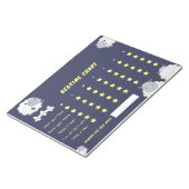 Kinder Beloningssysteem Bedtime Verantwoordelijkhe Notitieblok (Schuin)