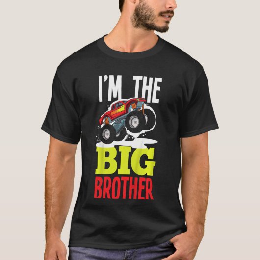 Kinder ben ik de grote broer die ik ga zijn. t-shirt (Voorkant)