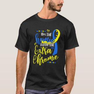 Kinder ben ik de homie met de extra Chromie down S T-shirt