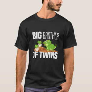 Kinder ben ik een grote broer van tweelingen D T-shirt