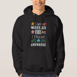 Kinder ben ik een militair Kind dat ik overal in h Hoodie
