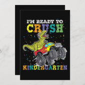 Kinder ben ik klaar om de Kindergarten Monster Tru Kaart (Voorkant / Achterkant)