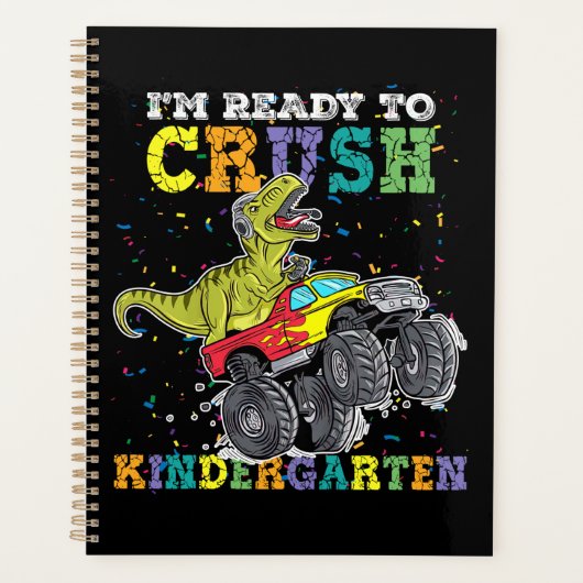 Kinder ben ik klaar om de Kindergarten Monster Tru Planner (Voorkant)