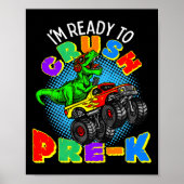 Kinder ben ik klaar om Prek Dinosaur Monster Tru t Poster (Voorkant)