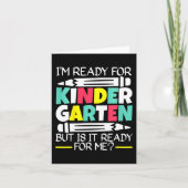 Kinder ben ik klaar voor de kleuterschool, maar is kaart (Voorkant)