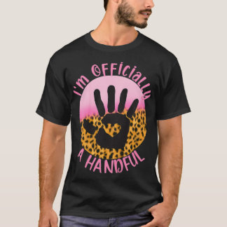 Kinder ben ik officieel een handvol 5e verjaardag  t-shirt