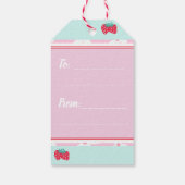 Kinder Berry Sweet Gift Label Cadeaulabel (Achterkant)