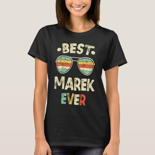 Kinder Beste Marek ooit T-shirt (Voorkant)