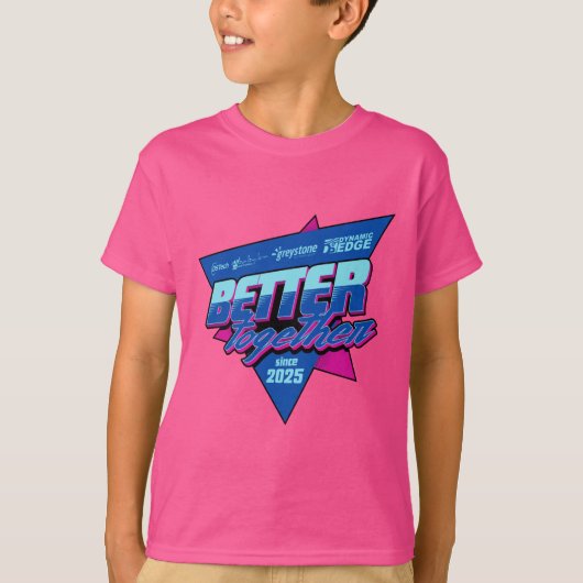 Kinder beter samen t-shirt (Voorkant)