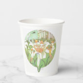 Kinder betoverde sprookjesachtige tuinfeest papieren bekers (Voorkant)