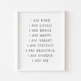 Kinder bevestiging print