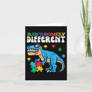 Kinder bewustwording van autisme Dino sterk afwijk Kaart