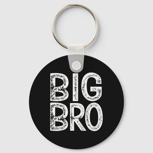Kinder Big Bro Brother Cadeaus Verjaardag Kerstmis Sleutelhanger (Voorkant)