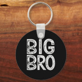 Kinder Big Bro Brother Cadeaus Verjaardag Kerstmis Sleutelhanger (Voorkant)