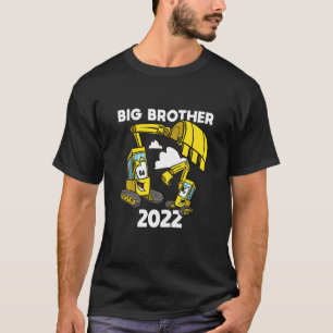 Kinder Big Brother 2022 Excavator Digger Construct T-shirt