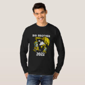Kinder Big Brother 2022 Excavator Digger Construct T-shirt (Voorkant volledig)