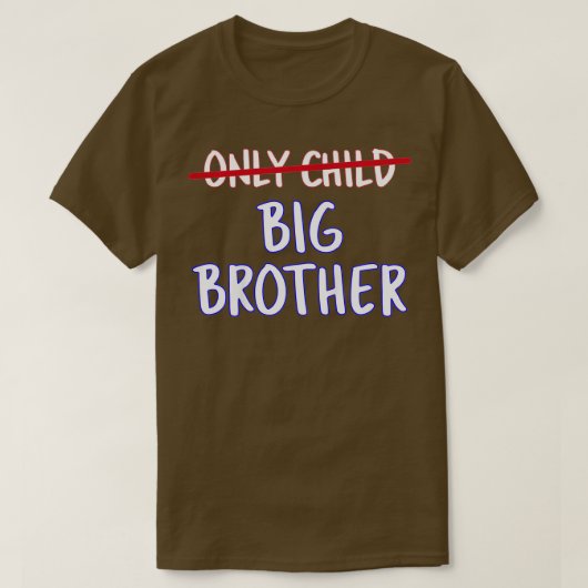 Kinder Big Brother (alleen uitgesneden kind) T-shirt (Design voorkant)