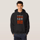 Kinder Big Brother Herfst Zwangerschap Hallo Hoodie (Voorkant volledig)