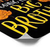 Kinder Big Brother Herfst Zwangerschapsaankondigin Poster (Hoek)