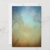 Kinder Big Foot/Sasquatch Birthday Party Kaart (Achterkant)