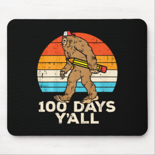 Kinder Bigfoot Potlood 100 dagen Yall 100th Day Sc Muismat
