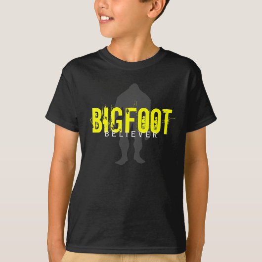 Kinder Bigfoot T-Shirt (Voorkant)