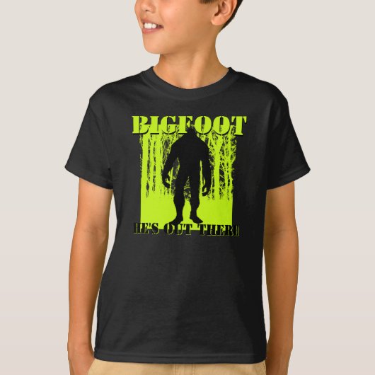 Kinder Bigfoot T-Shirt (Voorkant)