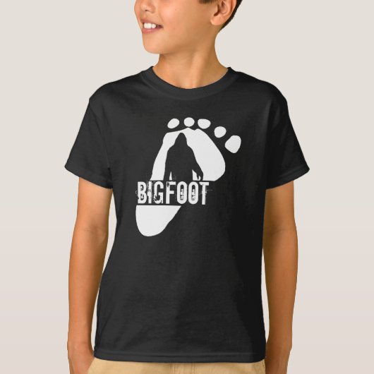Kinder Bigfoot T-Shirt (Voorkant)
