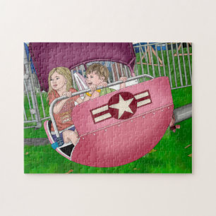 Kinder bij Carnaval Whimsical Art Legpuzzel