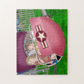 Kinder bij Carnaval Whimsical Art Legpuzzel (Verticaal)