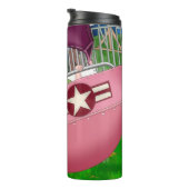 Kinder bij Carnaval Whimsical Art Thermosbeker (Geroteerd rechts)