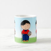 Kinder Bijbelse Cartoon Koffiemok (Center)