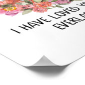 Kinder Bijbelse muur kunst, Waterverf olifanten po Poster (Hoek)