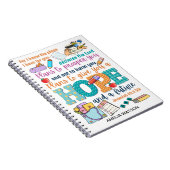 Kinder Bijbelvers Jeremia 29:11 Foto Notitieboek (Rechterzijde)