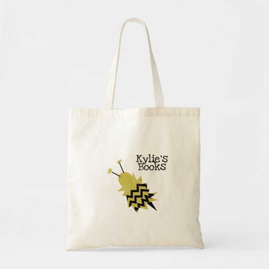 Kinder bijenbibliotheekCanvas tas (Voorkant)