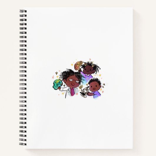 Kinder bioloog notebook — volgens het college notitieboek (Voorkant)