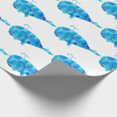 Kinder blauwe schottensleutel Elke keer dat er iet Cadeaupapier (Hoek)