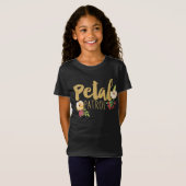 Kinder Bloemenmeisje Bridesmaid Petal Patrol T-shirt (Voorkant volledig)