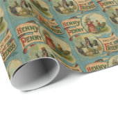 Kinder  boek - liefhebbers van getild partijtje cadeaupapier (Rol Hoek)