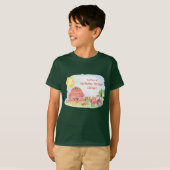 Kinder boer Birthday Party Matching Family Brother T-shirt (Voorkant volledig)